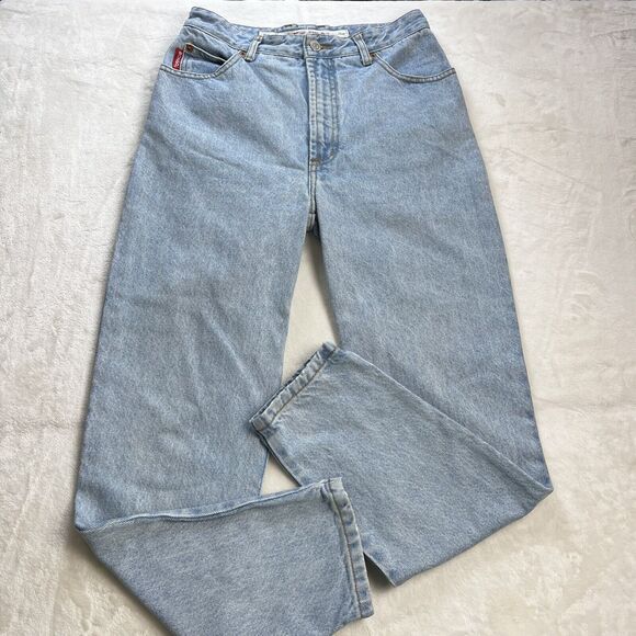 Bongo High Rise Vintage stone washed Blue jeans Women’s 26x28 Juniors Size 9 Y2K - Picture 4 of 12